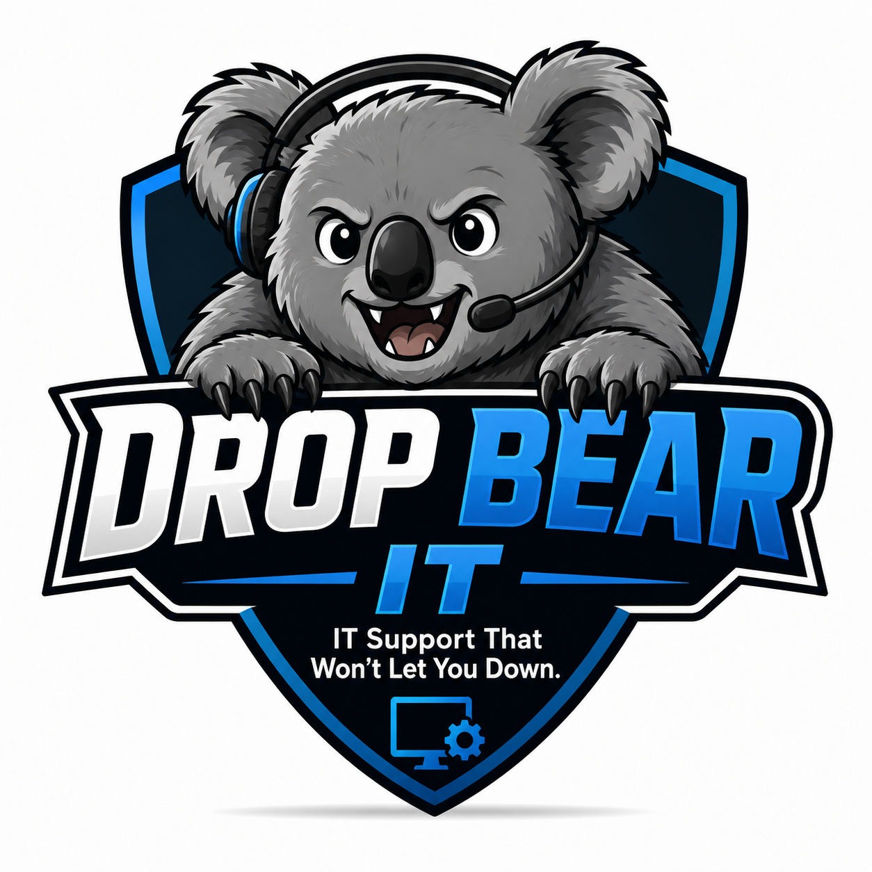 Drop Bear IT logo — IT support that won't let you down